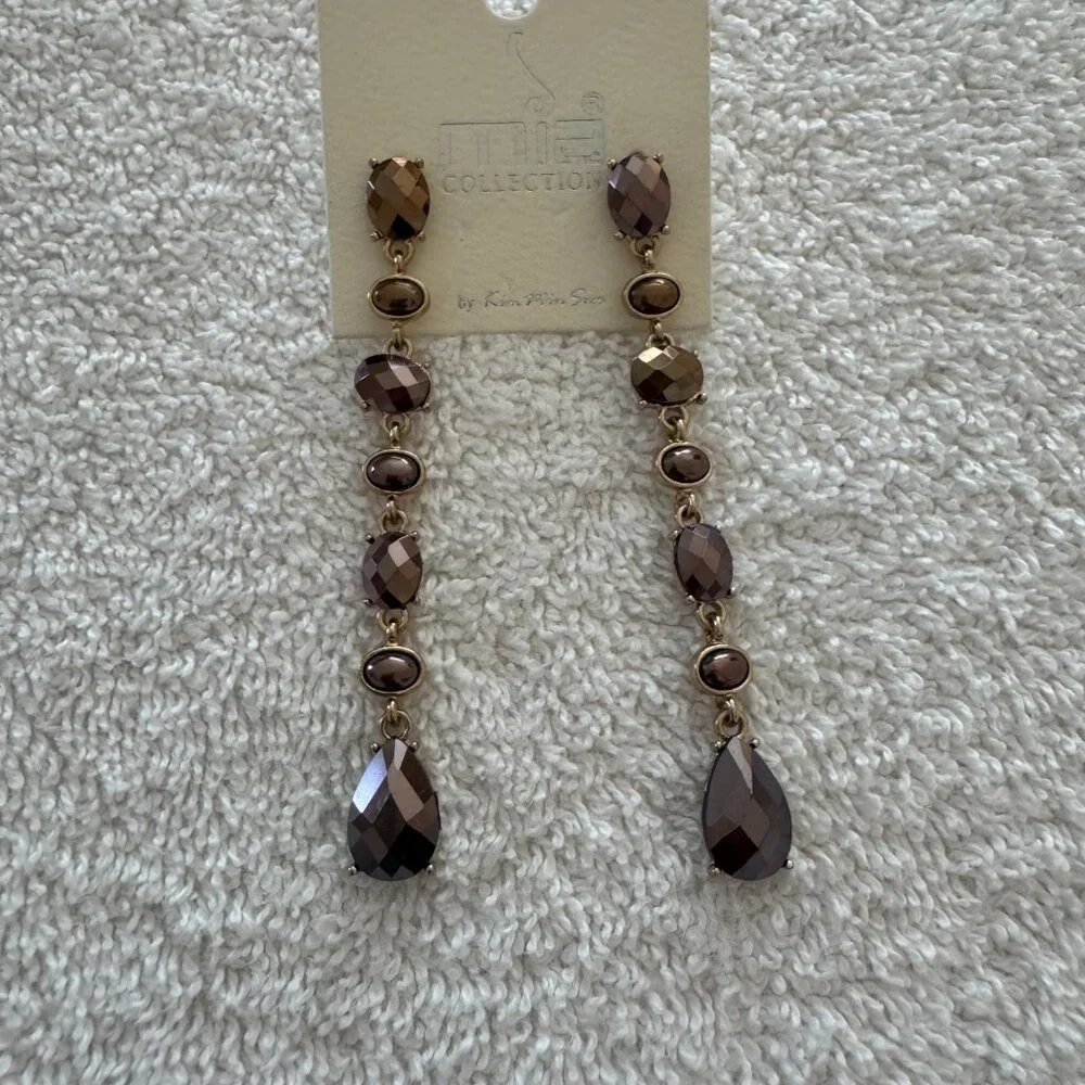 STATEMENT MACY CLEMENT EARRINGS N22 - Picture 6 of 6